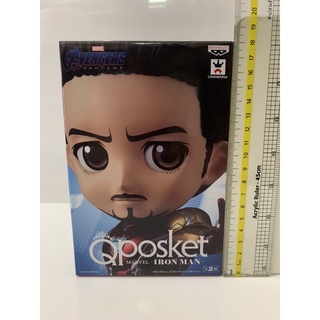 Qposket Marvel Avengers End Game - Iron Man (B) แท้ มือ 1 รุ่นแรก