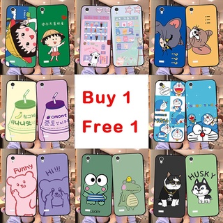 &lt;ซื้อ 1 ฟรี 1&gt; เคสโทรศัพท์มือถือ ลายการ์ตูน สําหรับ Vivo 2015 Y31 Y31a Y31L 2015 Y51 Y51a 2016