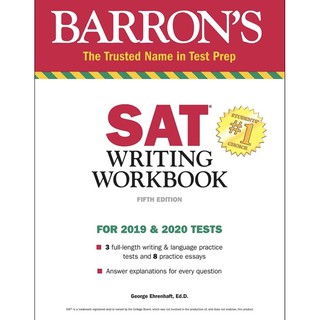 หนังสือภาษาอังกฤษ SAT Writing Workbook (Barrons Test Prep)
