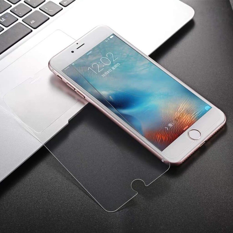 ฟิล์มกระจก iPhone แบบใส 9H ของแท้ ทุกรุ่น!! iPhone 6+/6Sp/7/7P/8/11ProMax/12mini/XS/XR/XS/ 9H ยี่ห้อ