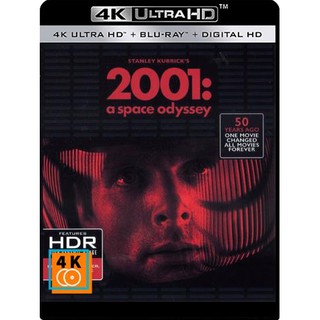 หนัง 4K UHD: 2001: A Space Odyssey (1968) แผ่น 4K จำนวน 1 แผ่น