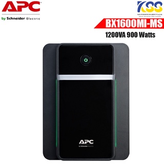 APC BX1600MI-MS UPS (1600VA/900WATT) เครื่องสำรองไฟ มี AVR 4 Universal Outlets แถบไฟ LED ส่องสว่าง