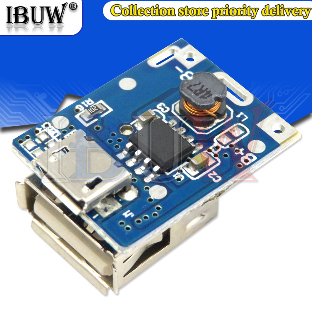 บอร์ดโมดูลชาร์จแบตเตอรี่ลิเธียม 5V 1A 18650 Micro USB 18650 Li-Po Li-ion สําหรับพาวเวอร์แบงค์ DIY 1 ชิ้น