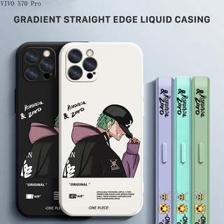 VIVO X80 X70 Pro สำหรับ Case Anime Zoro เคส เคสโทรศัพท์ เคสมือถือ