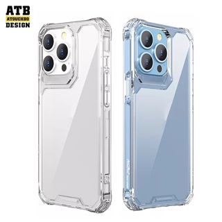 AtouchBo Diamond เคสไอโฟน iPhone 14 Plus / 12 Pro Max / 13 Pro Max เคสกันกระแทกกันกล้อง Transparent Case Anti Shock