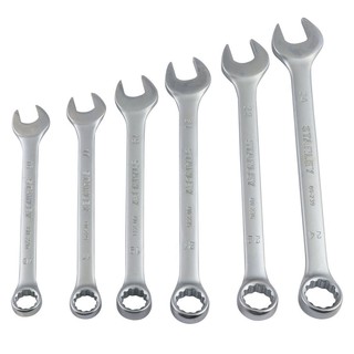 wrench COMBINATION WRENCH STANLEY 14 EA/SET Hand tools Hardware hand tools ประแจ ประแจแหวนข้างปากตาย STANLEY 14 ชิ้น/ชุด