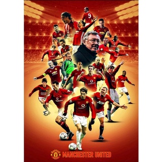 โปสเตอร์ MANCHESTER UNITED ขนาดA3
