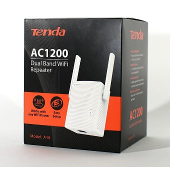 Tenda A18, AC1200 Dual Band WiFi Repeater, Extender