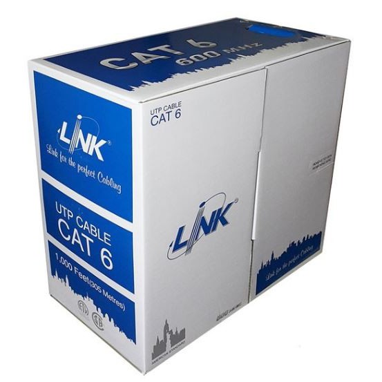 LINK (สายแลนนอกอาคารไม่มีสลิง) รุ่น US-9106OUT CAT6 UTP Cable (305m/Box) Outdoor Original (สีดำ) – รับประกัน 30 ปี ราคา ถูกที่สุด ดีลบีเคเค แกลเลอรีภาพที่ 4