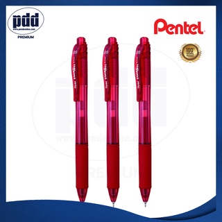 3 ct Pentel Energel-X Gel Pen 0.5 mm. - 3 ด้าม Pentel Energel-X ปากกาหมึกเจล เพนเทล หัวเข็ม 0.5 มม. แบบกด  [Pdd Premium]