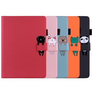 เคสแท็บเล็ตหนัง Pu แบบพลิกตั้งได้สําหรับ Huawei Matepad T8 8.0" T5 10.1" M5 10 (Pro) 10.8"