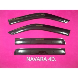 คิ้วกันสาดรถยนต์ใหม่NAVARA 4D