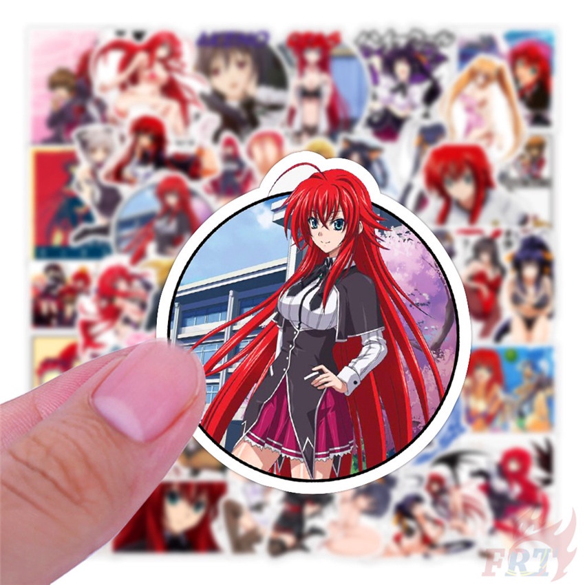 ❉ High School DxD Series 02 Stickers ❉ 50Pcs/Set Rias Gremory DIY Waterproof Doodle Decals Stickers - รูปที่ 2