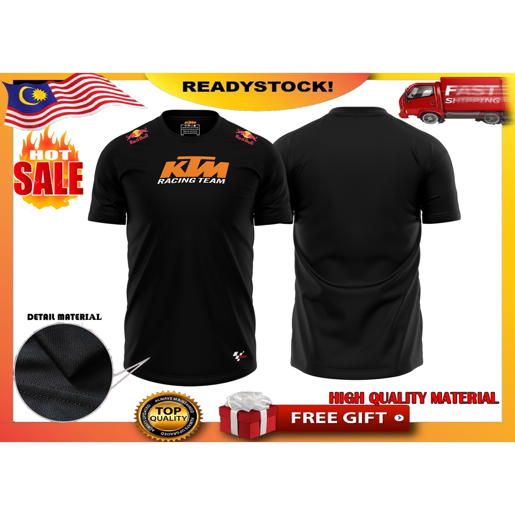 เสื้อยืด KTM RACING MOTOGP22 BAJU KTM