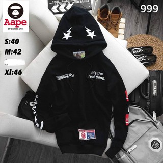 Aape เสื้อแขนยาวฮู้ด