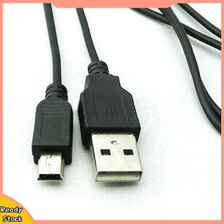 Hua สายเคเบิลข้อมูล USB2.0 เป็น Mini USB 5 Pin ความเร็วสูง สําหรับกล้อง MP3 MP4 1 ชิ้น