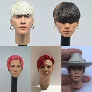 1/6 Scale BIGBANG Korea Star Head โมเดลตุ๊กตาของเล่นสําหรับเด็ก 12