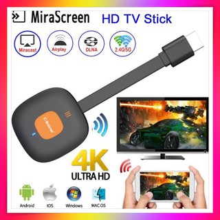 ส่งหน้าจอมือถือเข้าทีวีแบบไร้สาย Mirascreen G18 5 G 4 K Wireless Hdmi Wifi Display แบบไร้สาย