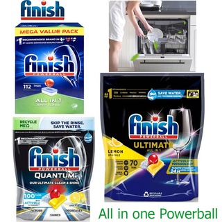 👉ราคาพิเศษ Finish Powerball ก้อนล้างจาน เจลบอลล้างจาน เม็ดน้ำยาเครื่องล้างจาน ผงล้างจาน​ น้ำยาล้างจาน