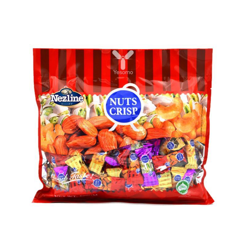 💥HOT💥 Nuts Crisp 👍(ขนมถั่วตุ๊บตั๊บ)  ขนมถั่วอัดแท่ง ขนมถั่วอัดเม็ด