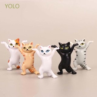 Yolo ของเล่นโมเดลรูปปั้นเต้นรํา Diy สําหรับตกแต่งบ้าน