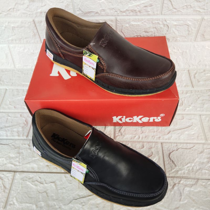 Kickers รองเท้าหนัง 102/S KICKERS 102 รองเท้าลําลอง/S KICKERS รองเท้าหนังผ่อนคลาย/รองเท้าหนังธรรมชาต