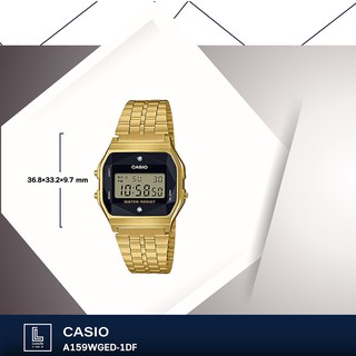 นาฬิกาข้อมือ casio รุ่น A159WGED-1DF