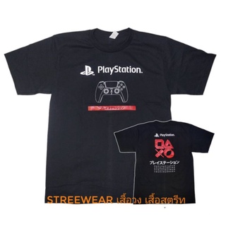 T-shirt  เสื้อยืด playstation เพลย์สเตชั่นS-5XL