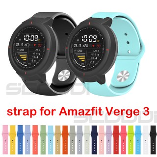 Huami Amazfit verge3 นาฬิกาข้อมือสายซิลิโคน