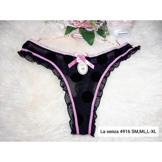 L@ senza size M-XLต้นๆ‼️ ชุดชั้นใน/กางเกงชั้นในแบรนด์/จีสตริง(G-string) 4916