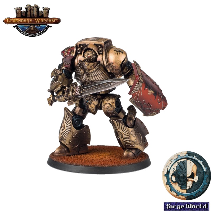 [FORGEWORLD] WARHAMMER 40K: ADEPTUS CUSTODES: Legio Custodes Contemptor-Galatus Dreadnought โมเดลจำล