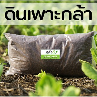 ดินเพาะกล้า (500g) ผสมพร้อมใช้ เพาะกล้าผักทุกชนิด ผักสวนครัว ผักสลัด อัตราการงอกสูง