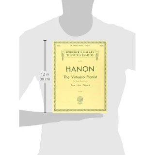 HANON VIRTUOSO PIANIST IN 60 EXERCISES – COMPLETE Schirmer's Library of Musical Classics, Vol.925