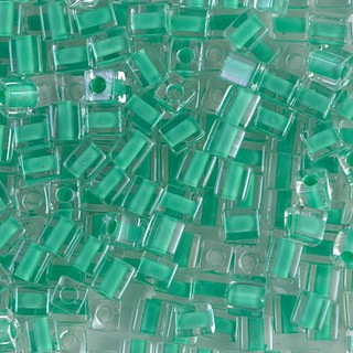 เม็ดบีด ลูกปัดแก้ทรงสี่เหลี่ยม  Square Beads 4mm # 219
