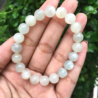 สร้อยข้อมือหินแท้💯 มูนสโตน moonstone