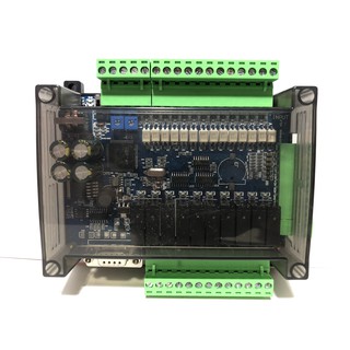 บอร์ด PLC.FX3U-24MR,MT เอาท์พุทรีเลย์,ทรานซิสเตอร์