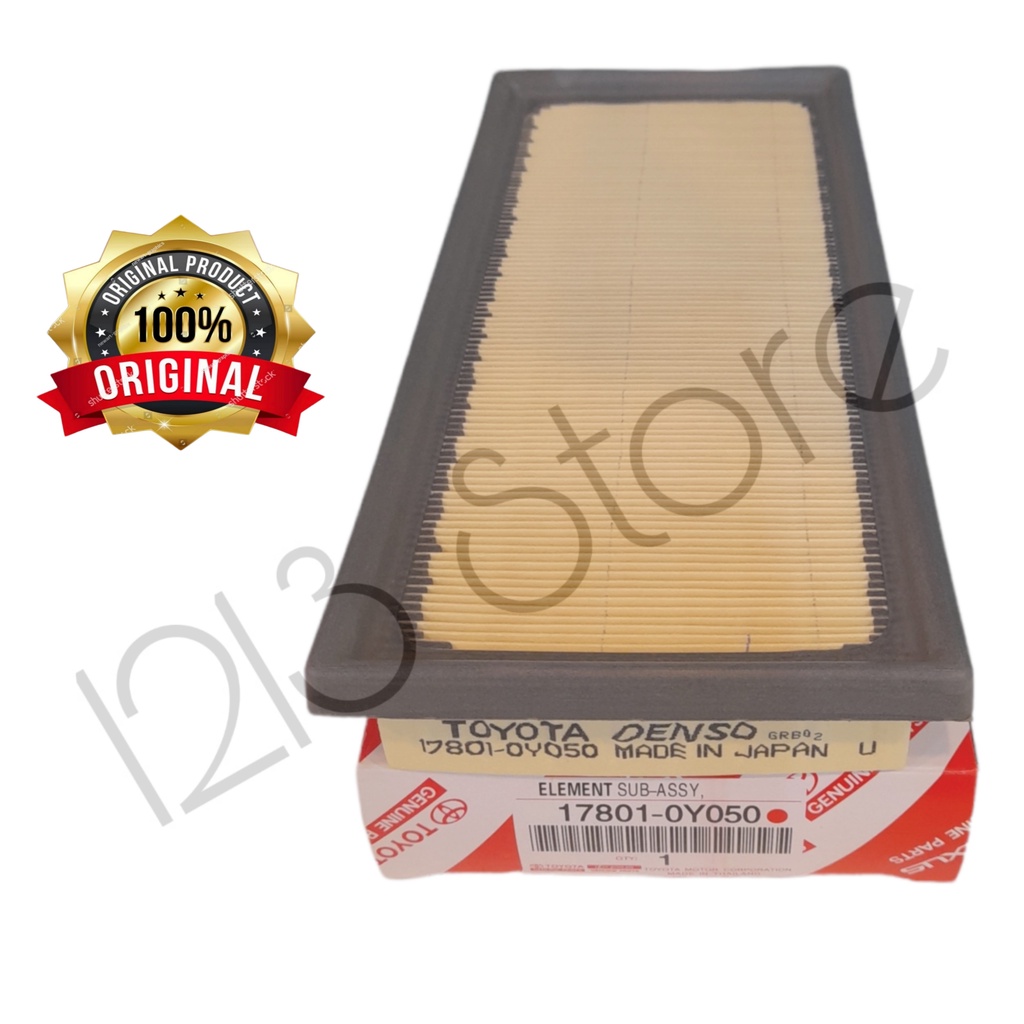 เครื่องยนต์กรองอากาศ TOYOTA VIOS NCP150 NSP151 MYVI 2018-2020 ARUZ AVANZA F653 ALTIS ZRE173 17801-0Y