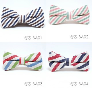 Bowtie (หูกระต่าย) โบว์ไท สำหรับผู้ชาย Set No.1 (BA)