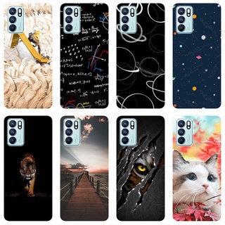 เคสสำหรับ OPPO Reno6 Z 5G Case Silicone Back Cover Soft Phone Casing OPPO Reno6 5G Reno6Z TPU เคส