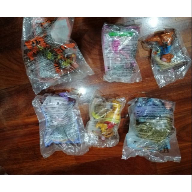 ของเล่นแมคโดนัลด์​ หมีพูห์​ เฮฟฟาลัมป์ pooh bear disney happy meal mcdonald