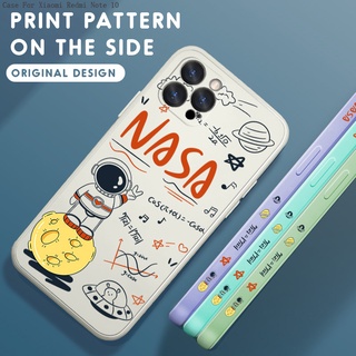 Xiaomi Redmi Note 10 10S 7 Pro 4G 5G สำหรับ Case Graffiti NASA Astronaut Moon เคส เคสโทรศัพท์ เคสมือถือ