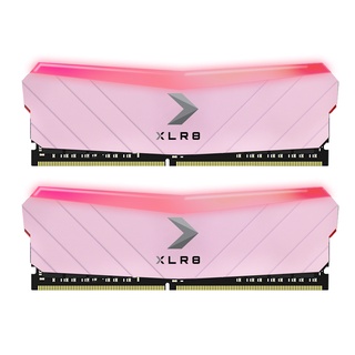 แรม PNY Ram XLR8 RGB DDR4 16GB Bus 3200MHz (8x2) (แรมสีชมพู)