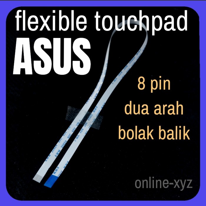 สายเคเบิลแบบยืดหยุ่นยืดหยุ่นทัชแพด Asus 8 พิน 2 ทางยืดหยุ่น 8pin reversible ffc สายเคเบิล fpc trackpad