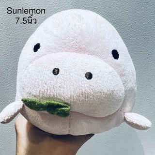 #ตุ๊กตา #พยูน #กิน #สาหร่าย #ป้าย #Sunlemon #ขนาด7.5นิ้ว #นุ่มๆ #ลิขสิทธิ์แท้ #Dugong #Marine #world