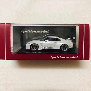 IGNITION MODEL #PANDEM GT-R R35 (White)🚦Scale 1:64