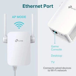 TP-LINK (TL-WA855RE) 300Mbps ย่าน 2.4GHz Wi-Fi Range Extender อุปกรณ์ช่วยขยายสัญญาณ LT