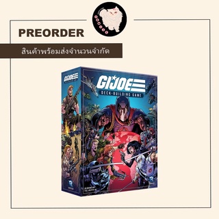 (สั่งจองล่วงหน้า) Preorder GI Joe Deck Building Card Game