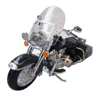 Rctoystory โมเดล รถมอเตอร์ไซค์ Harley davidson 2013 flhrc road king 1/12 (สีดำ)