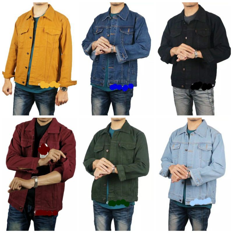 สินค้าใหม่ เสื้อแจ็คเก็ตยีนส์ผู้ชาย TERB Gakuran Genji Crows Zero Su F Bandung