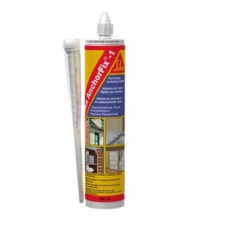 กาวอีพ็อคซี่เสียบเหล็ก SIKA ANCHORFIX-1 300 มล. สีเทา